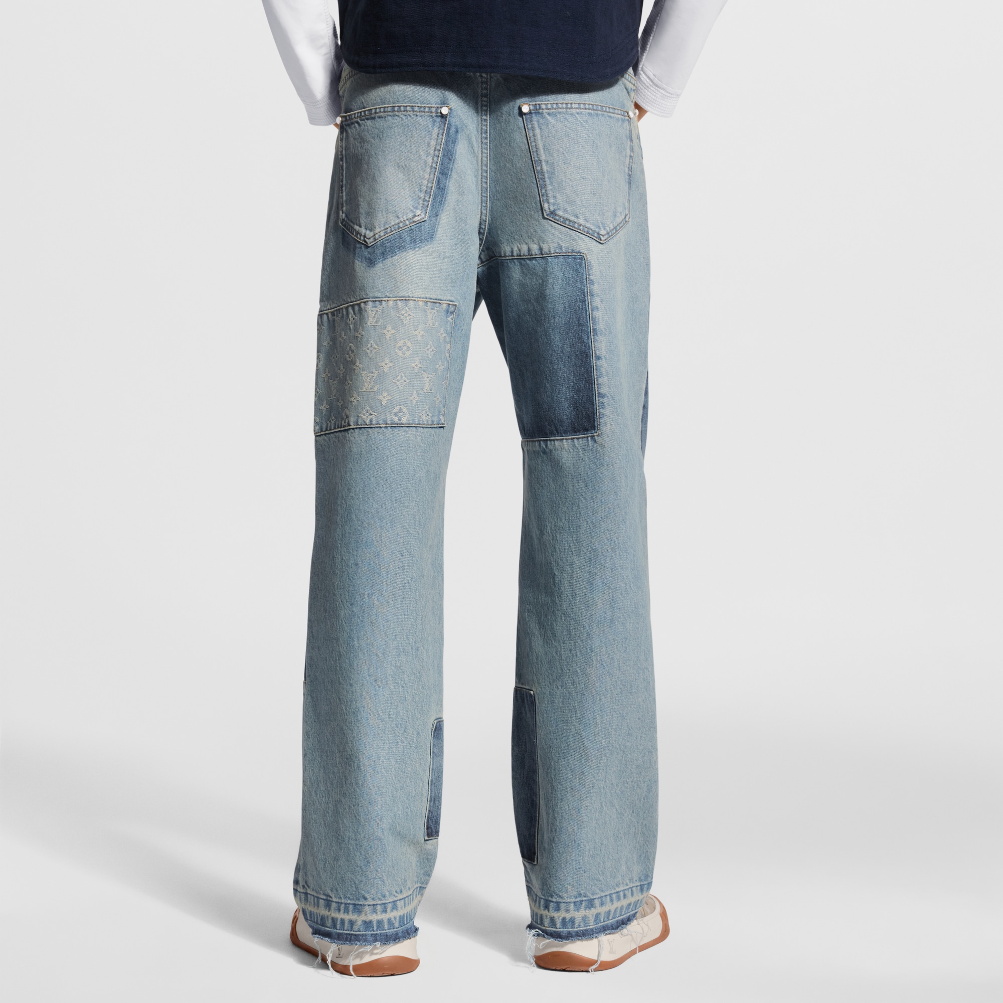 Signature Patchwork Denim Pants - Men - Ready-to-Wear | LOUIS